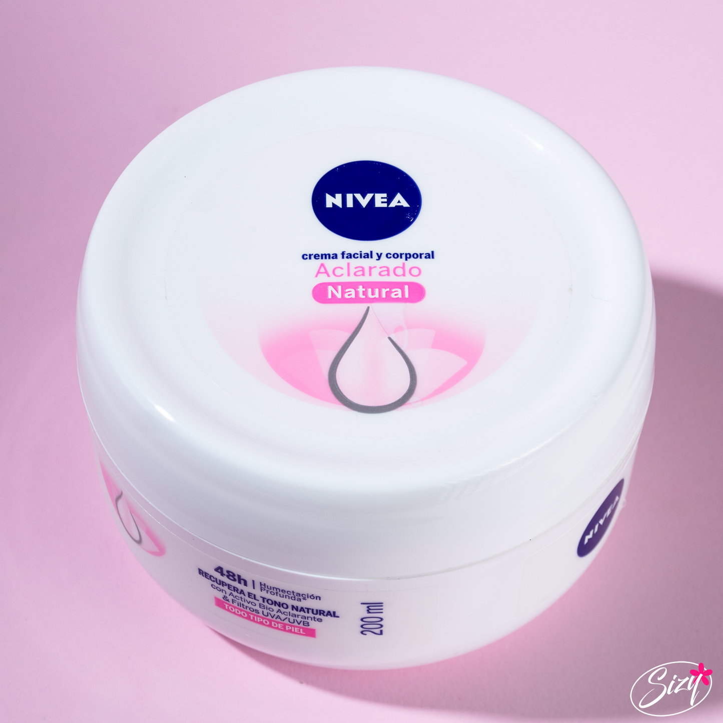 Crema Facial Y Corporal Nivea Aclarado Natural 200G