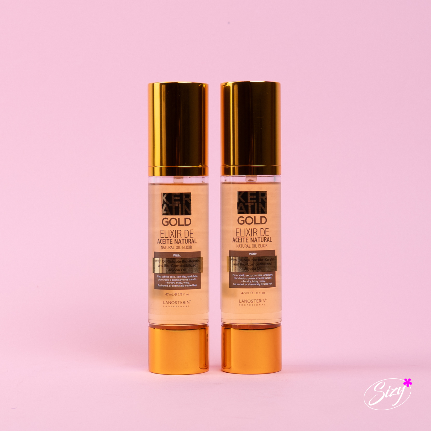 ELIXIR DE ACEITE NATURAL KERATIN GOLD