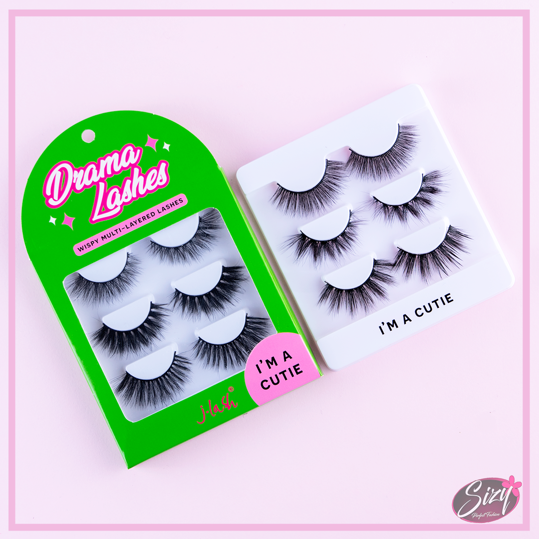 Set Pestañas Postizas Drama Lashes I´m A Cute J-Lash
