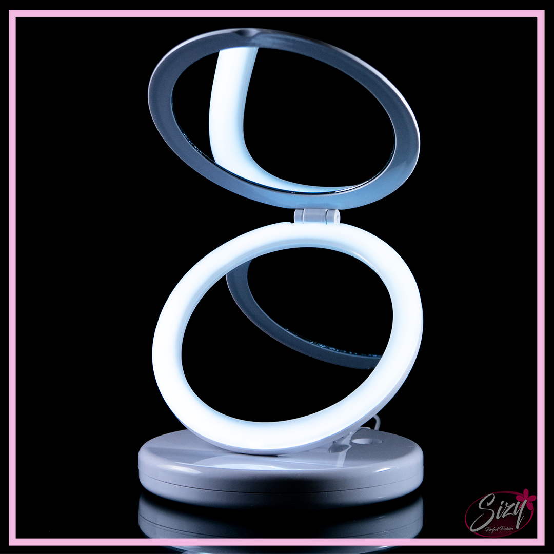 Espejo Led De Tocador Plegable Eclipse