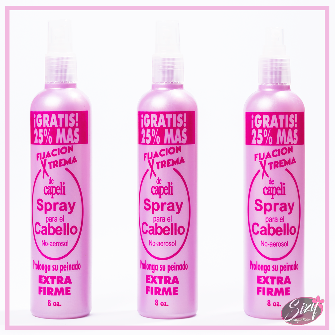 Spray Fijador Extrafirme Grande 8oz Capeli