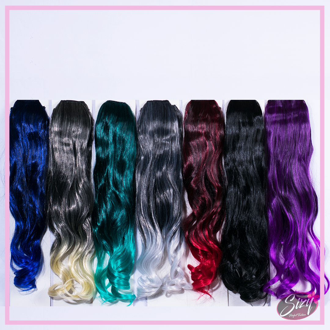 Extensiones De Fibra Fashion Wigs