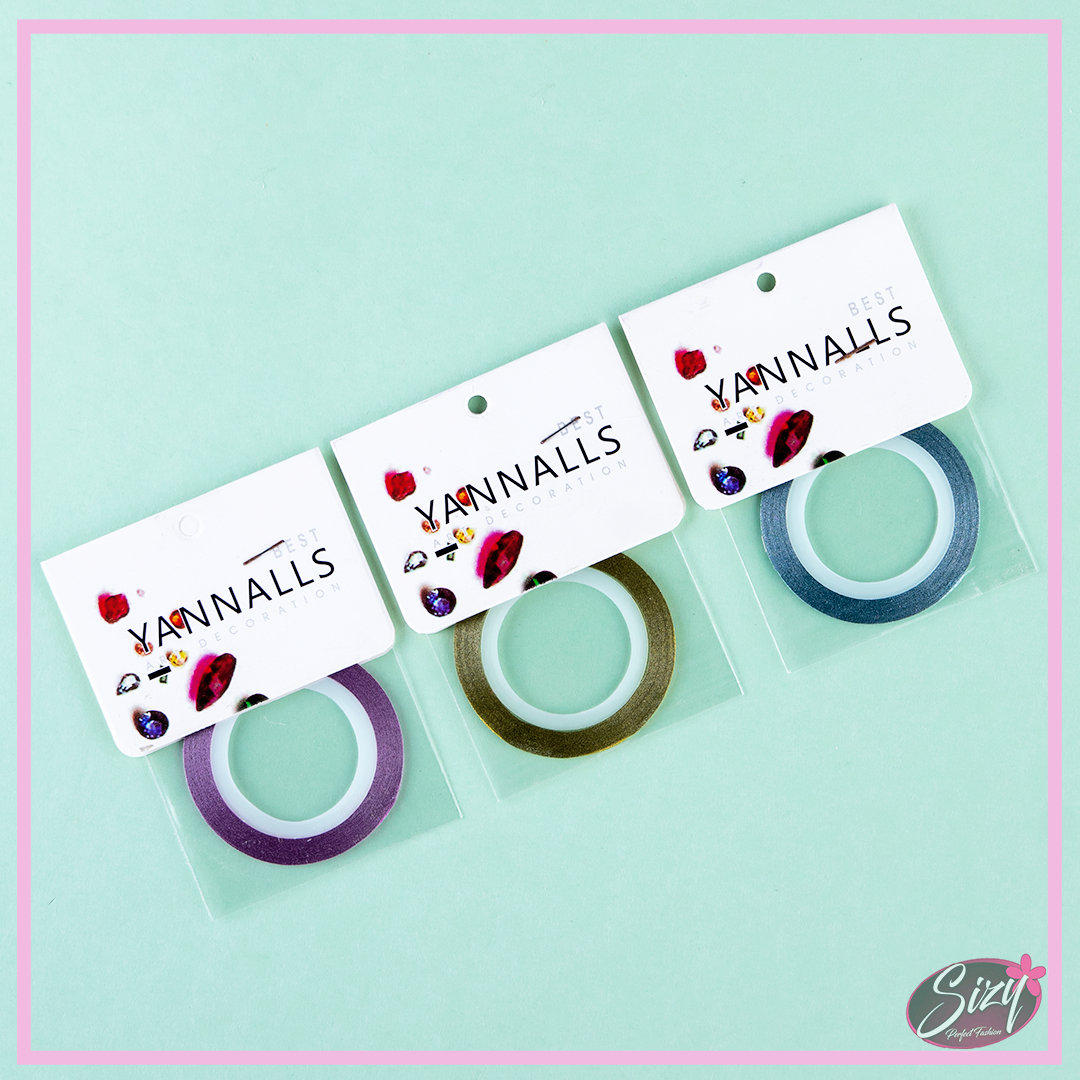 Cinta holográfica Para Uñas Delgada