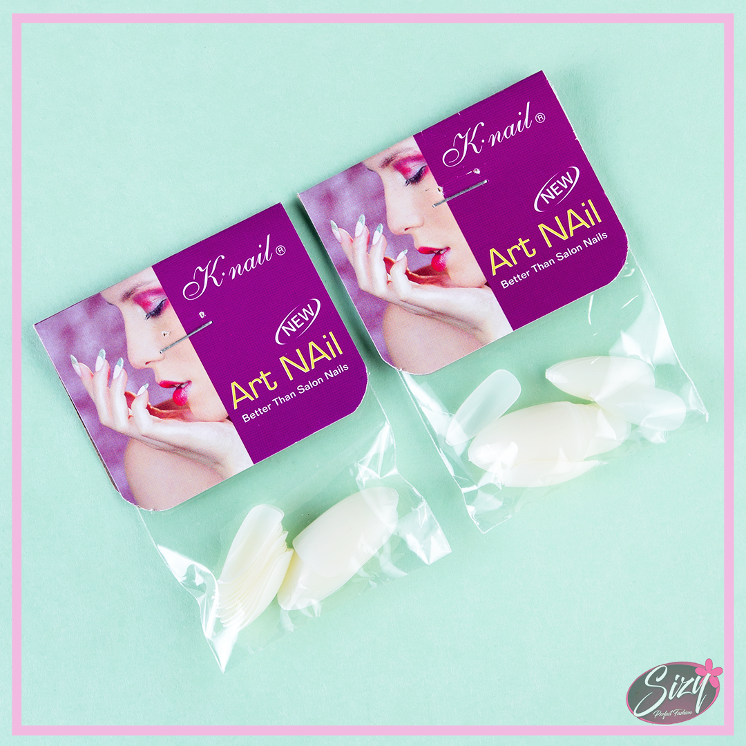 Bolsita De Uñas Postizas Completas K-Nails Natural