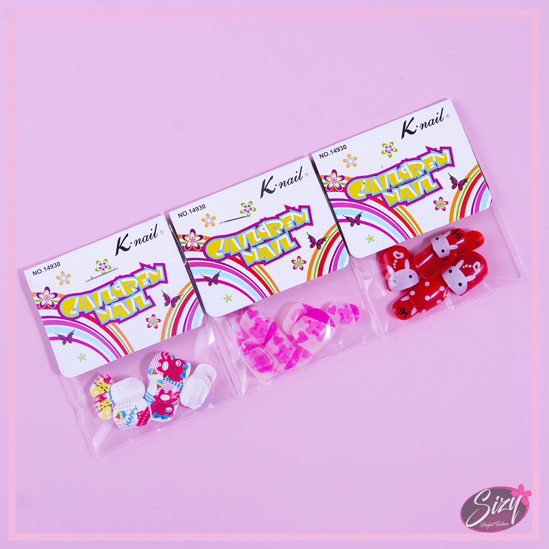 Uñas Postizas Para Niñas K-Nail