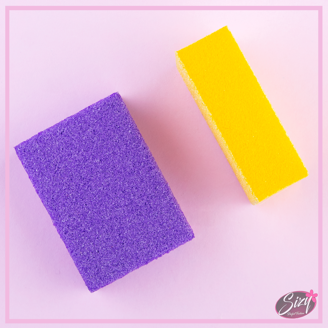 Duo Lima Mini Bloque Buffer Diferentes Colores