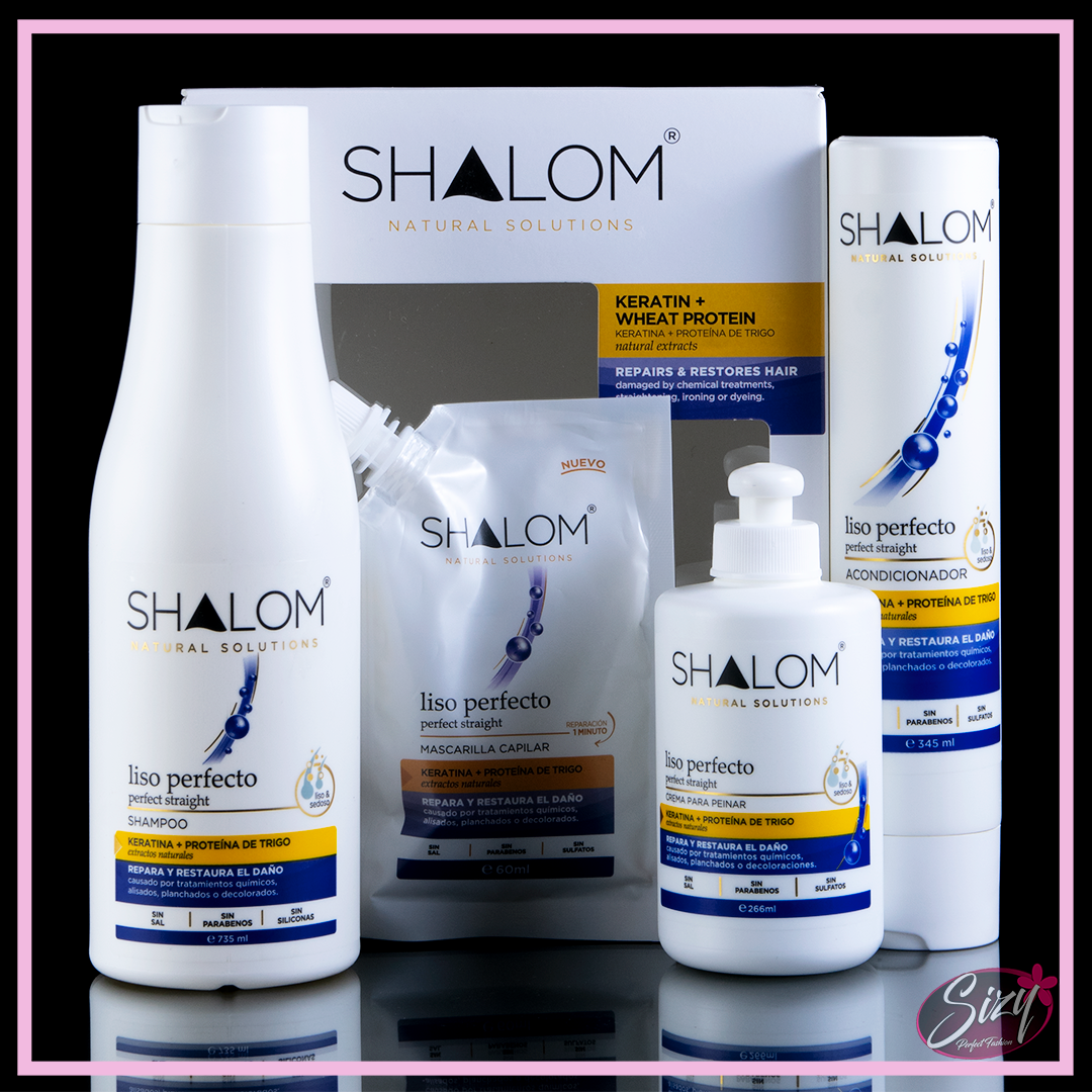 Kit Para Liso Perfecto Con Keratina Shalom