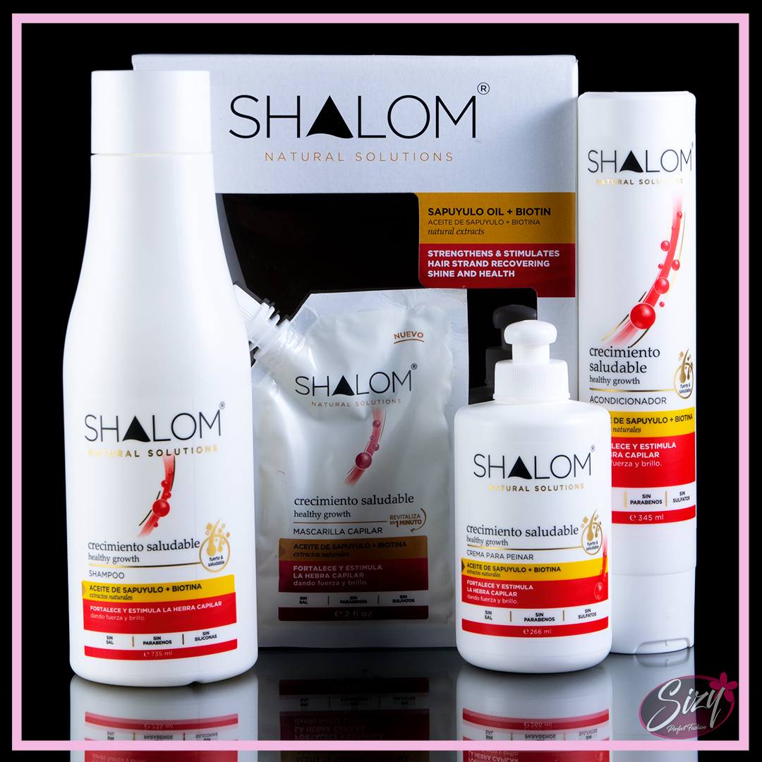 Kit Para El Cabello Crecimiento Saludable Shalom
