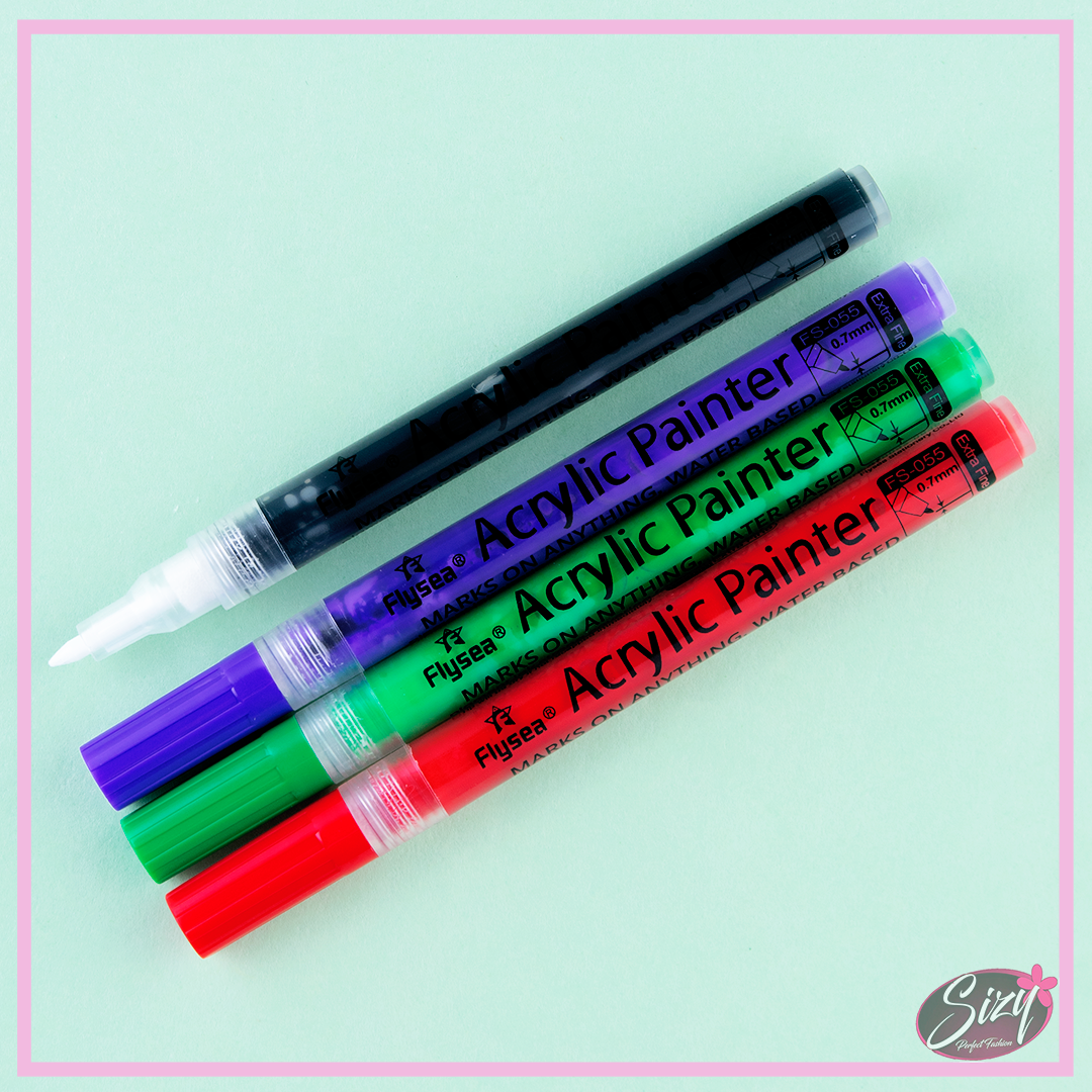 Bolígrado De Pintura Acrílica Para Uñas