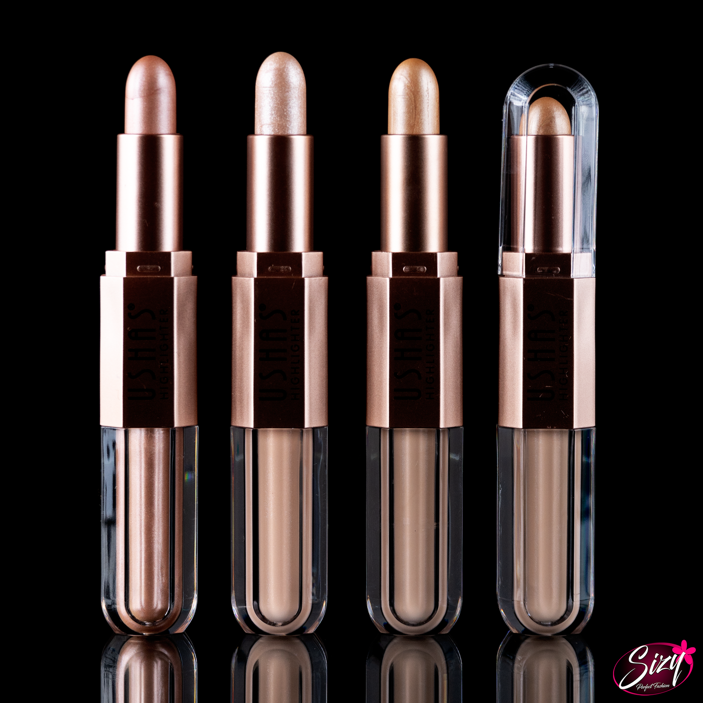 Iluminador Ushas 2 En 1 Barra y Liquido