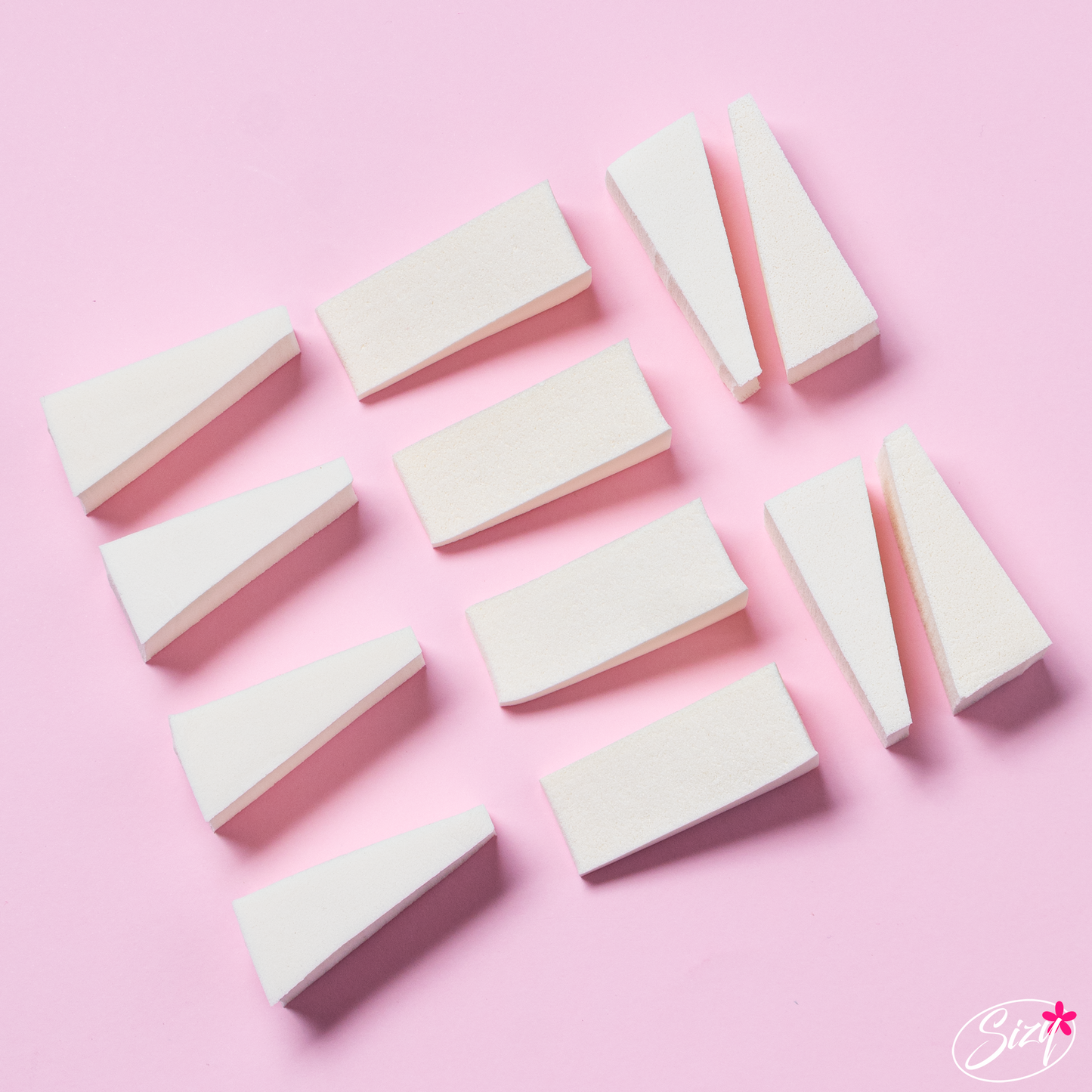 Paquete De Trocitos De Esponjas Para Maquillaje