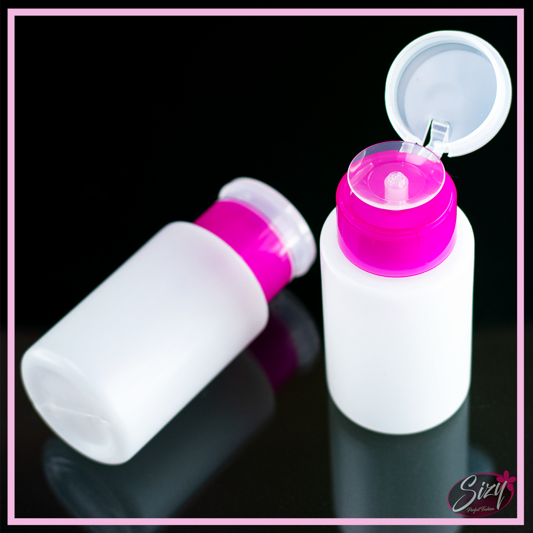 Dispensador de bomba para uñas, acetona