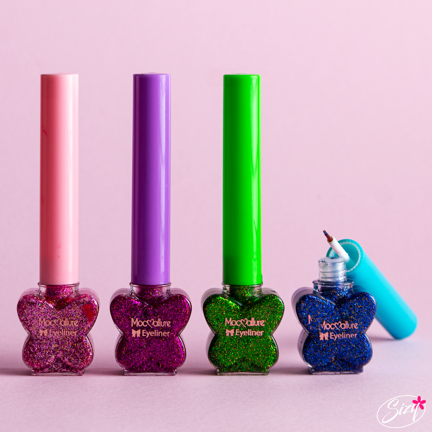 Delineador Liquido Con Glitter Mocmallure