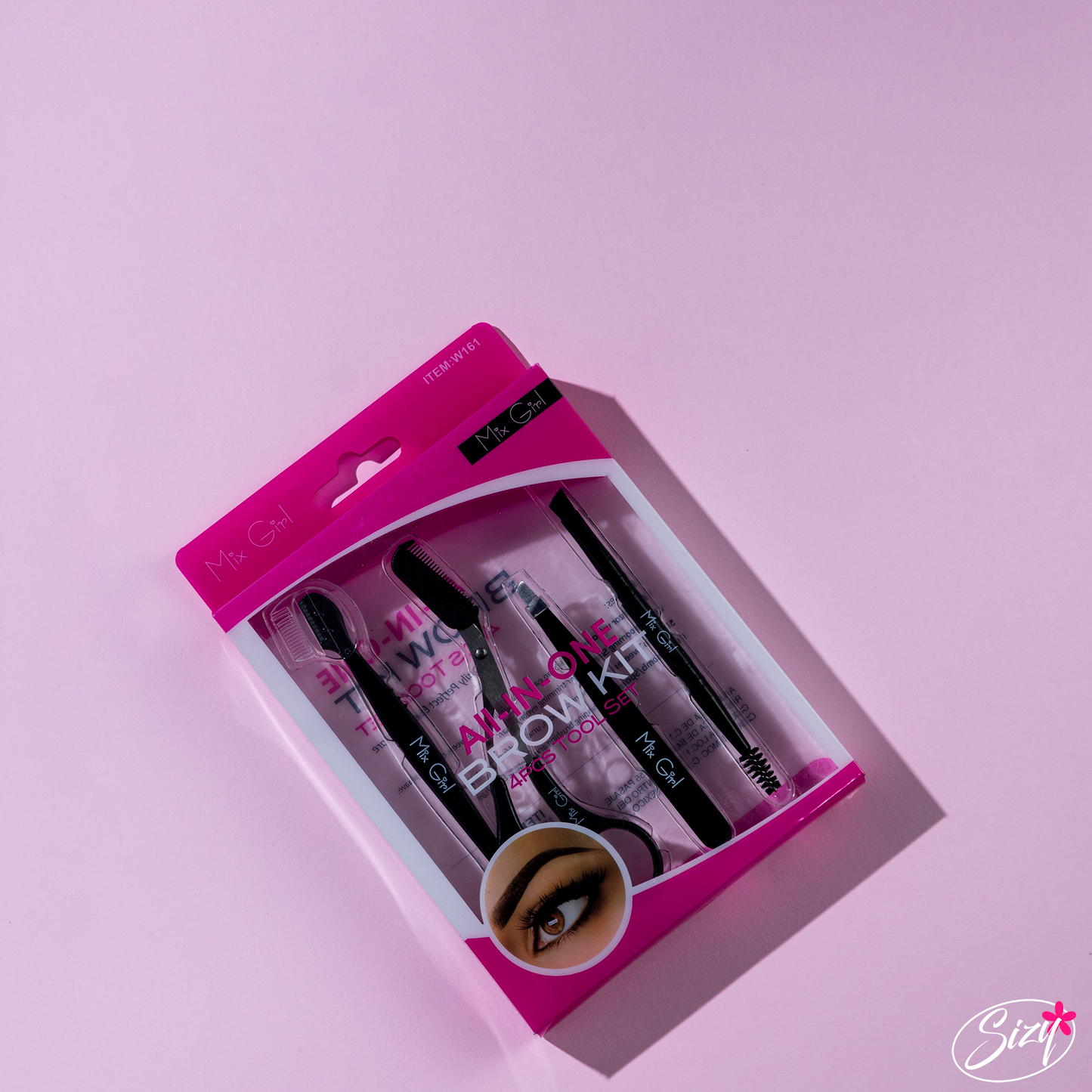 Kit Para Cejas Perfilador Y Tejeras Mix Girl
