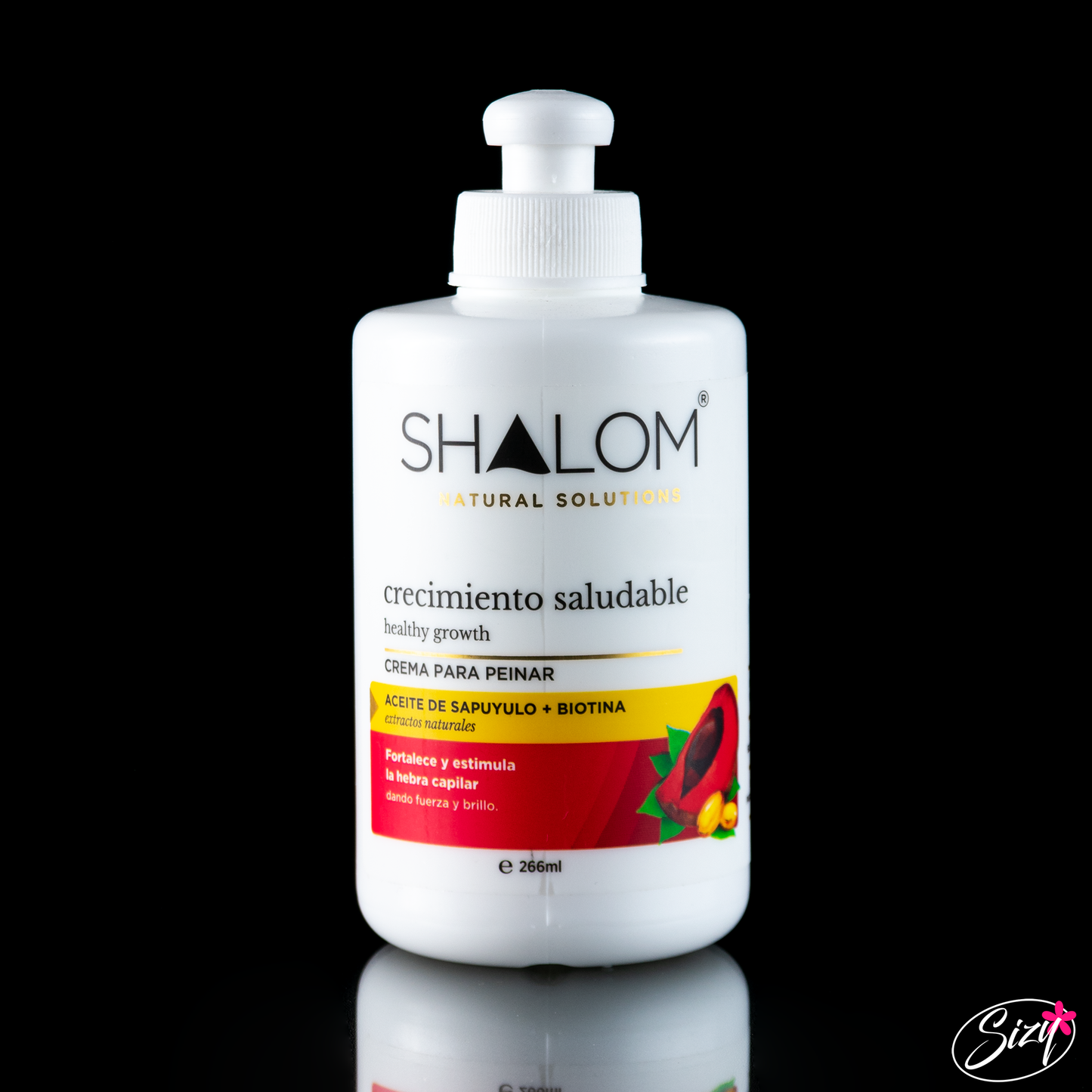 Crema Para Peinar Crecimiento Saludable Shalom