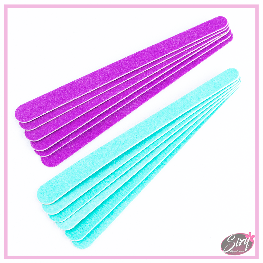 Set Limas Desechables Para Uñas