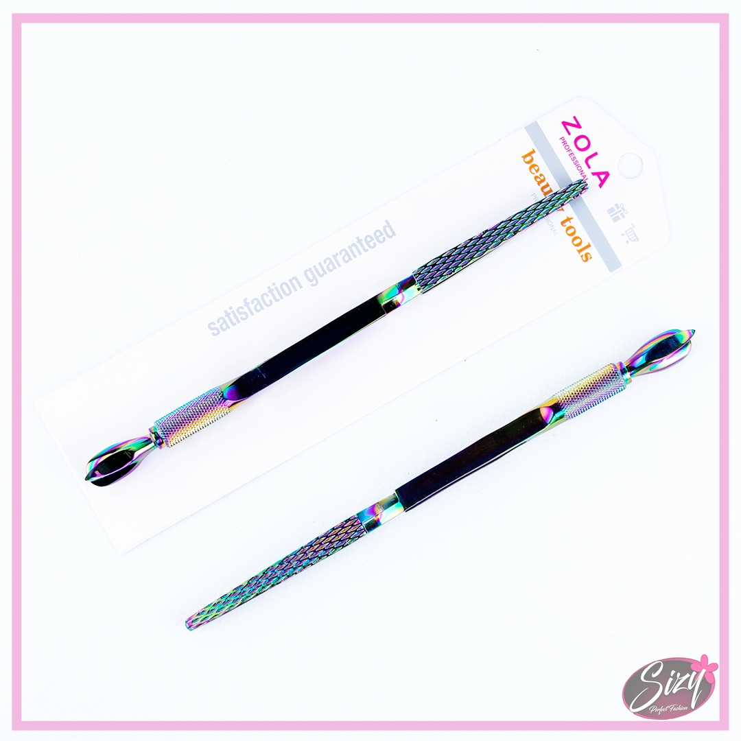 Empujador De Cutícula y Pinza Multifunción Para Uñas