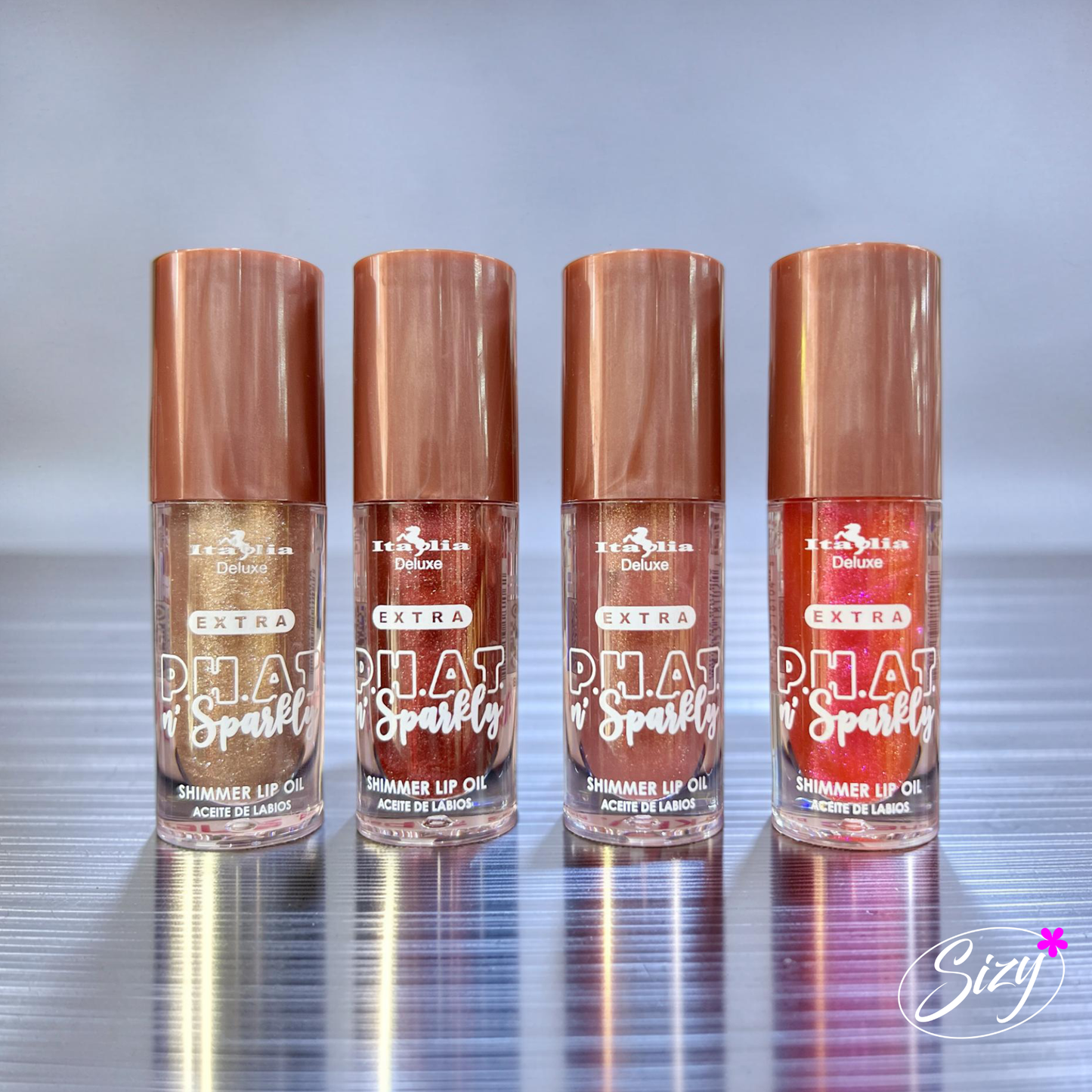 Italia Deluxe Extra P.H.A.T. n' Sparkly Shimmer Lip Oil