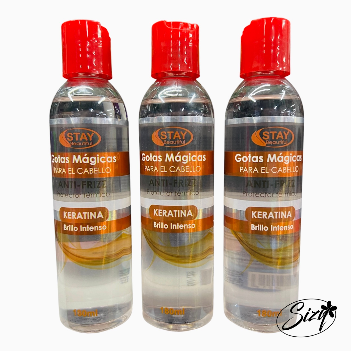 GOTAS MAGICAS PROTECTOR TERMICO DE KERATINA ANTIFRIZZ 180ml