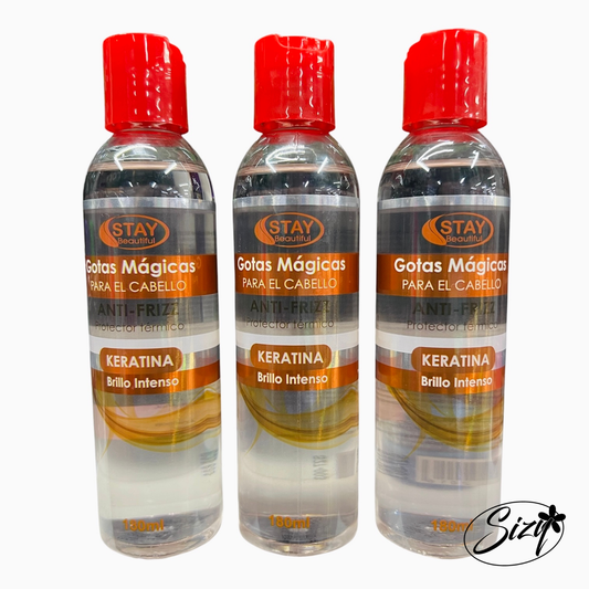 GOTAS MAGICAS PROTECTOR TERMICO DE KERATINA ANTIFRIZZ 180ml