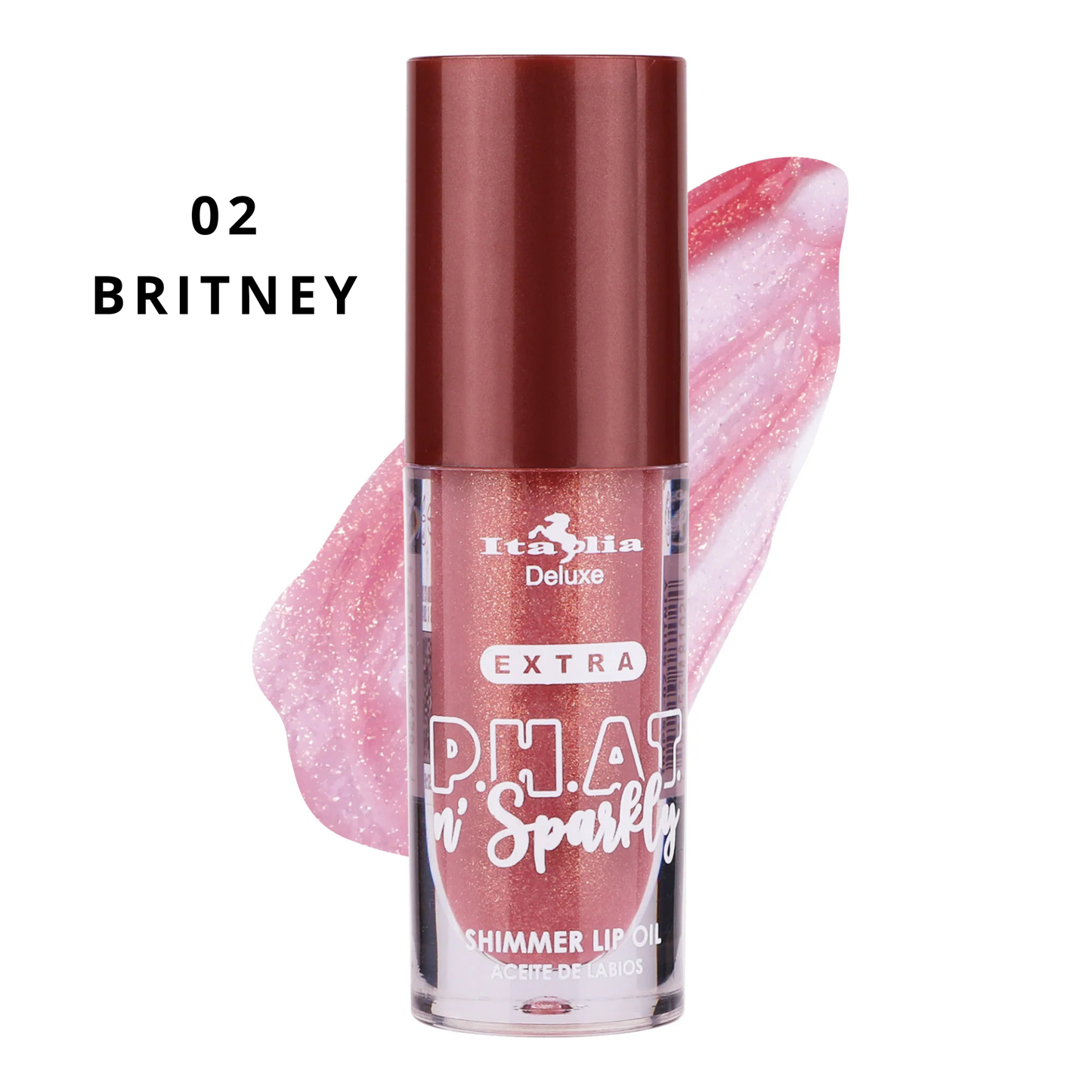 Italia Deluxe Extra P.H.A.T. n' Sparkly Shimmer Lip Oil