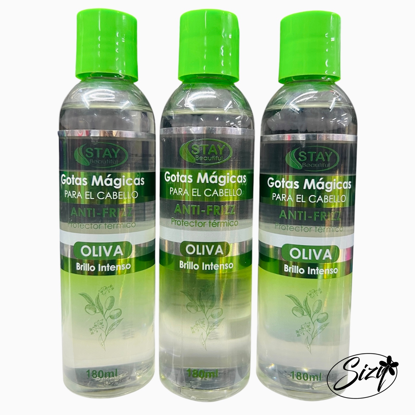 GOTAS MAGICAS PROTECTOR TERMICO DE OLIVA ANTIFRIZZ 180ml
