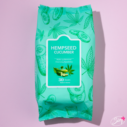 Toallas Desmaquillantes Hempseed Cucumber - Célavi