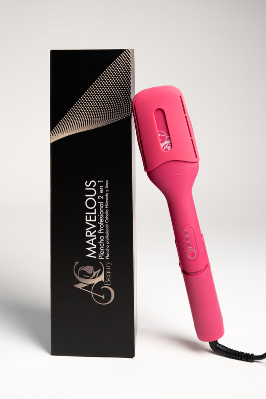 MARVELUOS PLANCHA DE CABELLO 2 EN 1 AC BEAUTY