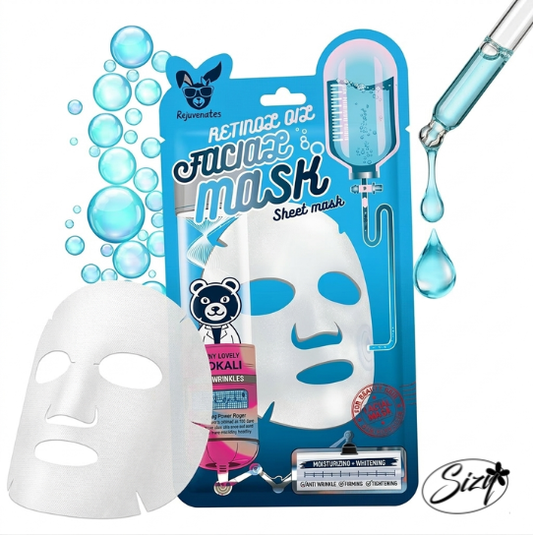 Mascarilla Facial Con Aceite de Retinol