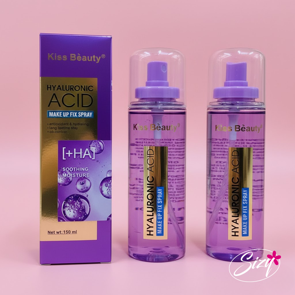 Fijador de maquillaje con ácido hialurónico