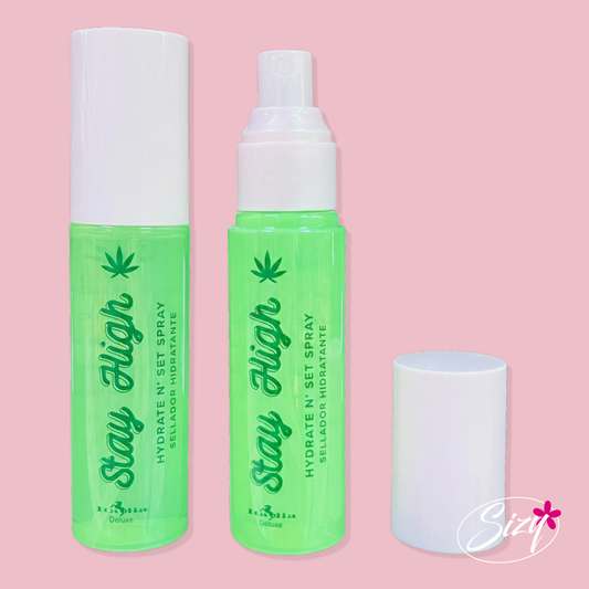 Spray hidratante y fijador Stay High