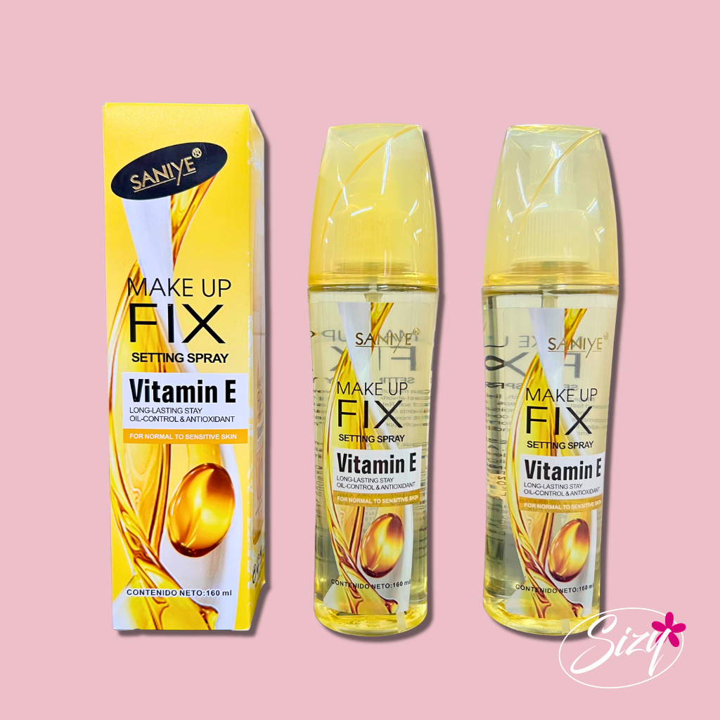 Fijador de maquillaje de Saiye de Vitamina E