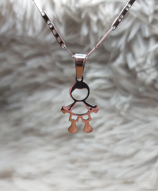 Cadena Con Dije Diseño Niño
