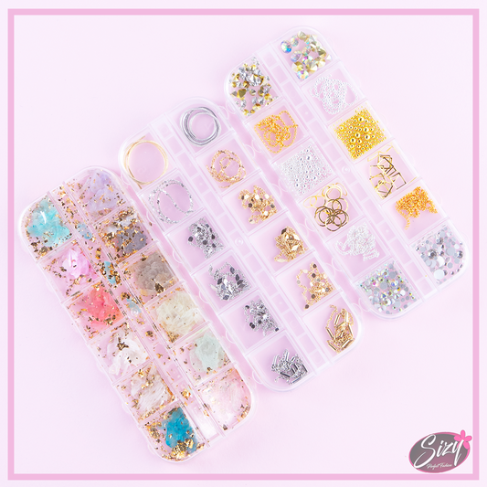 Caja De Decoración Para Uñas