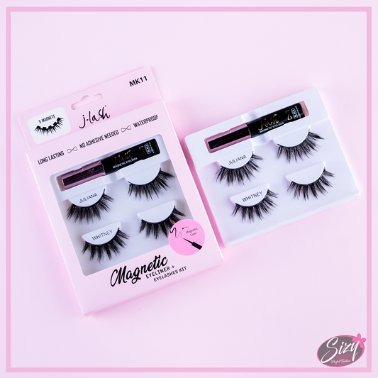 Pestañas 3D + Delineador Magnético J-Lash