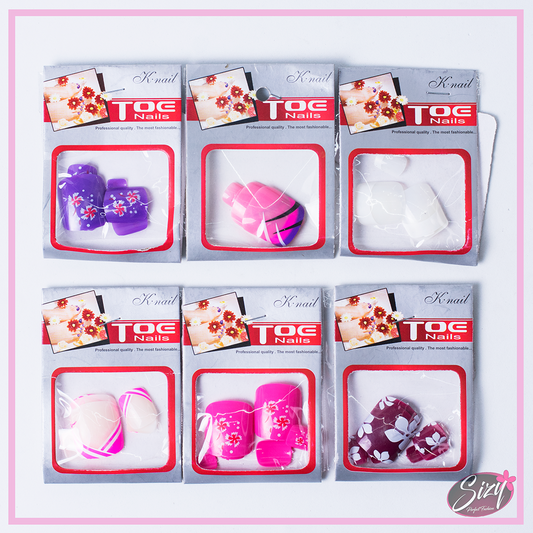 Uñas Postizas Para Pedicura - K-nail