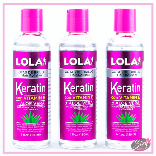 Gotas Para Cabello Con Extra Keratina y Vitamina E