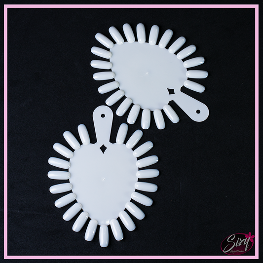 Muestrario De Esmaltes En Forma De Corazón