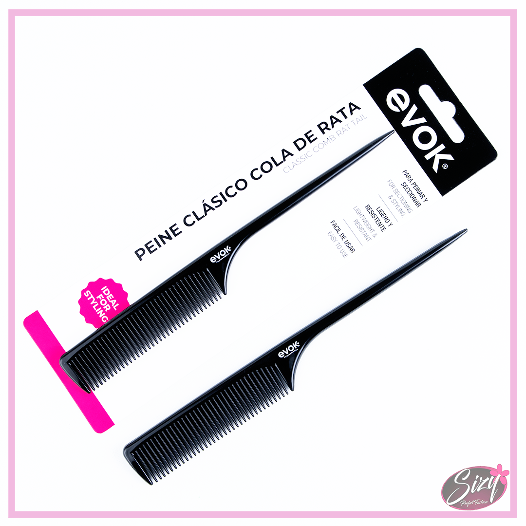 Peine Clásico Cola De Rata Evok
