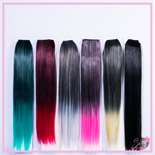 Extensiones De Fibra Fashion Wigs