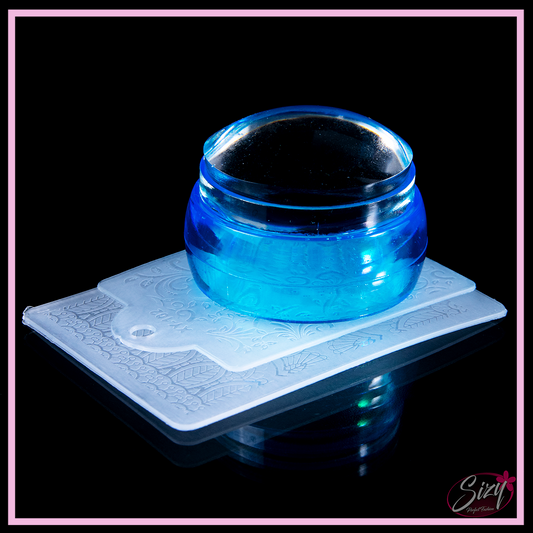 Kit Sello Para Uñas Con Placa