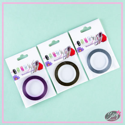 Cinta holográfica Para Uñas Delgada