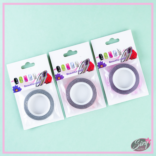 Cinta holográfica para uñas Gruesa