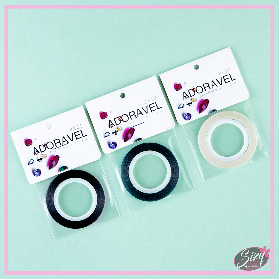 Cinta holográfica Para Uñas Delgada