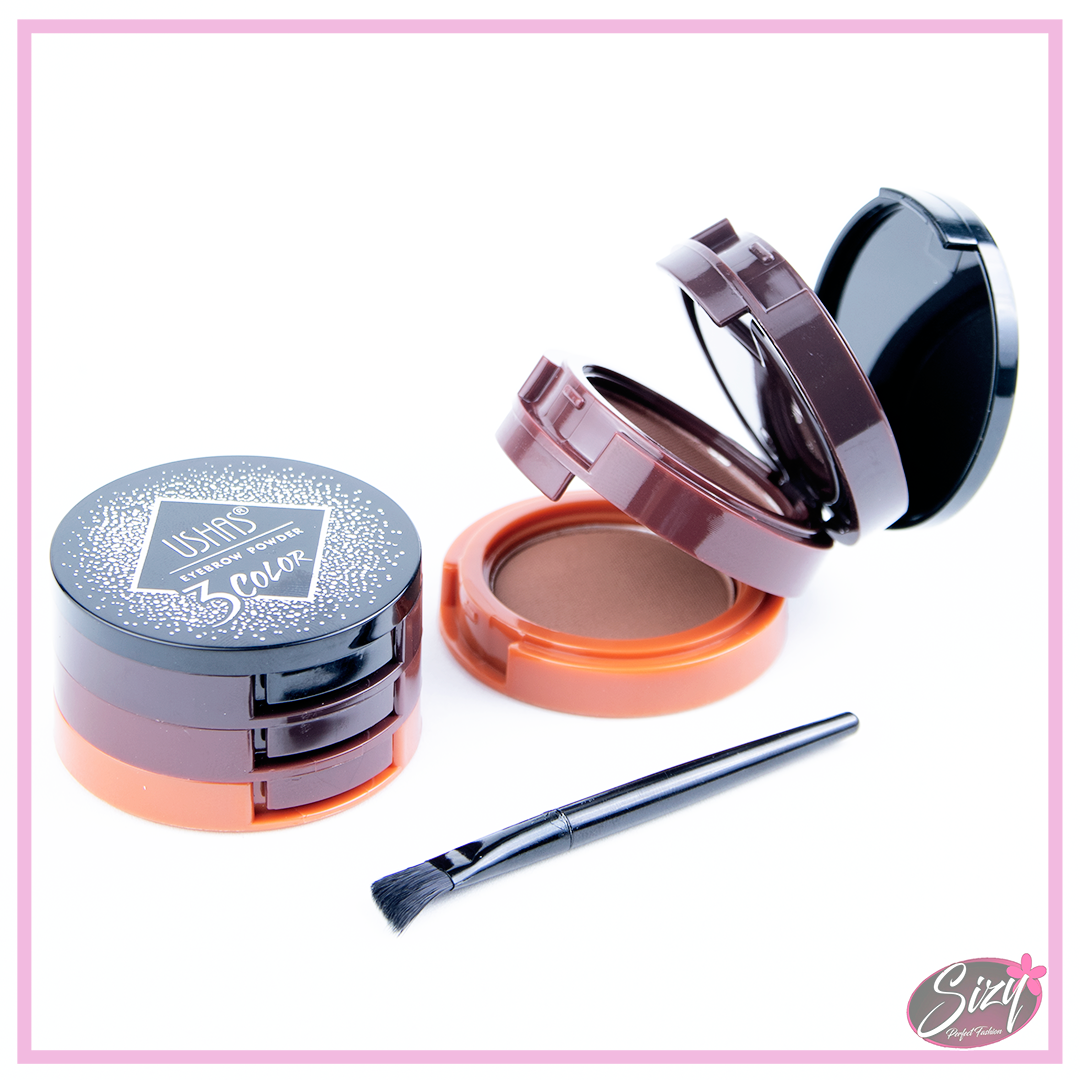 Pomada Para Cejas 3 Colores Ushas