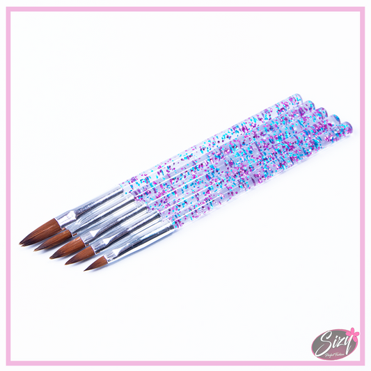 Set Pinceles Evok Para Uñas Acrílicas