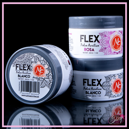 Polvo Acrílico Flex MC Nails 1 Oz