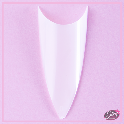 Uñas Postizas Stilleto Adoravel Blanco