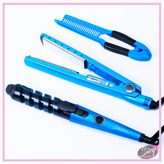Set Plancha/Rizador Nano Titanium