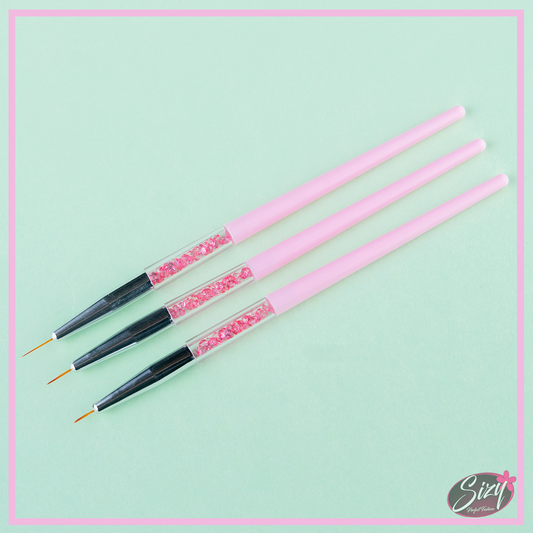 Set Liner Para Delineador Nail Art